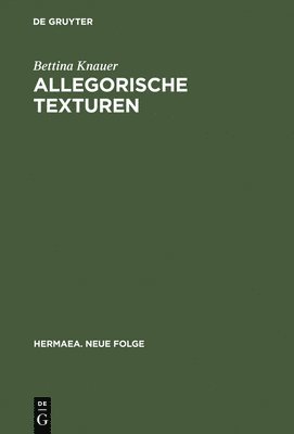 bokomslag Allegorische Texturen