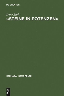Irene Bark - »Steine in Potenzen«, Inbunden