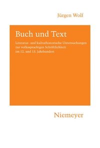 bokomslag Buch und Text