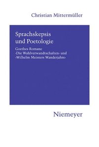 bokomslag Sprachskepsis Und Poetologie