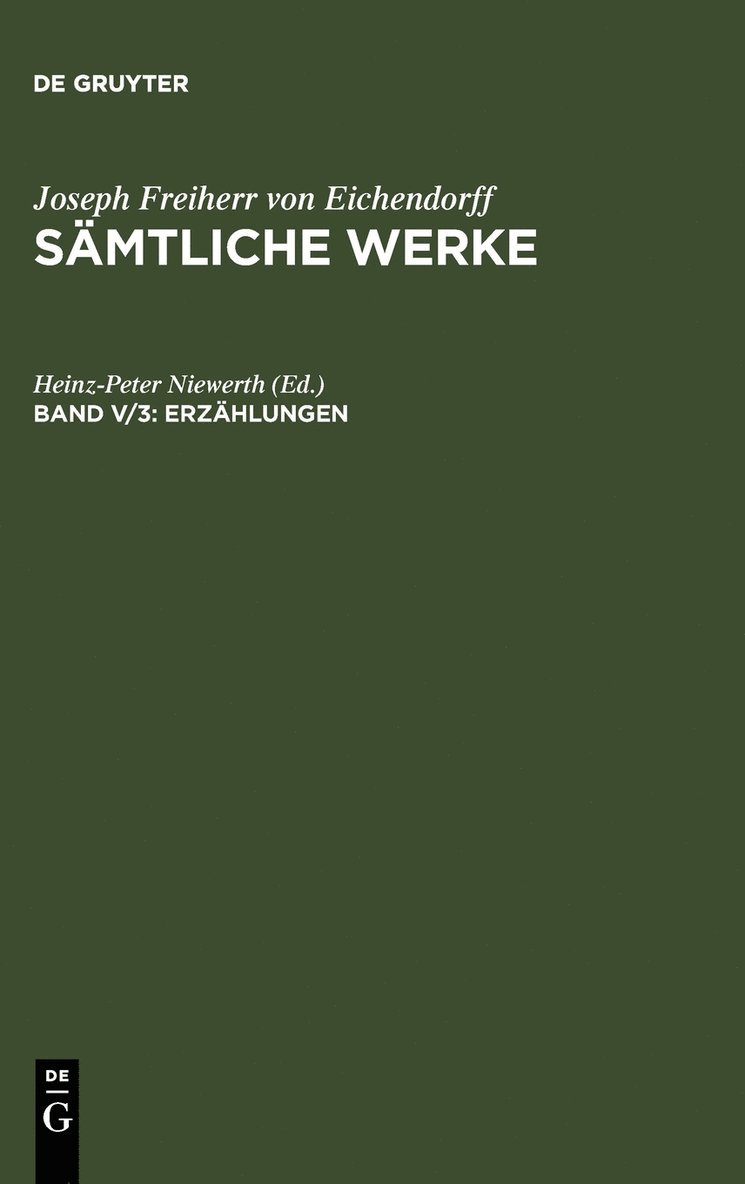 Heinz-Peter Niewerth - Erzählungen, Inbunden