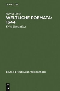bokomslag Weltliche Poemata: 1644