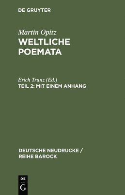 Erich Trunz - Mit einem Anhang, Inbunden