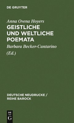 bokomslag Geistliche und Weltliche Poemata