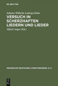 bokomslag Versuch in Scherzhaften Liedern und Lieder