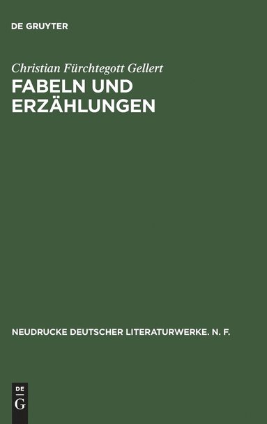 bokomslag Fabeln und Erzhlungen