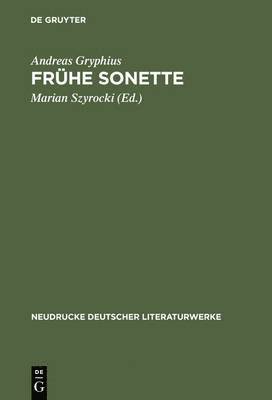 Fruhe Sonette 1