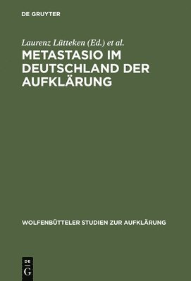 bokomslag Metastasio im Deutschland der Aufklrung