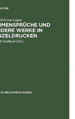 bokomslag Reimenspruche Und Andere Werke in Einzeldrucken