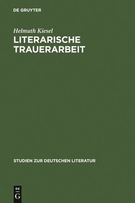 bokomslag Literarische Trauerarbeit