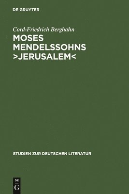 Moses Mendelssohns &gt;Jerusalem 1