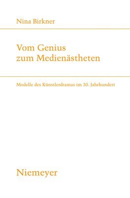 Vom Genius Zum Medienstheten 1