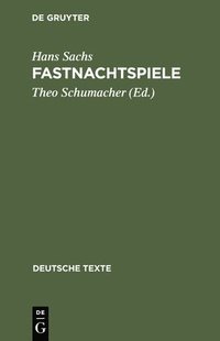 bokomslag Fastnachtspiele