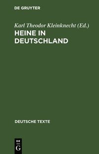 bokomslag Heine in Deutschland