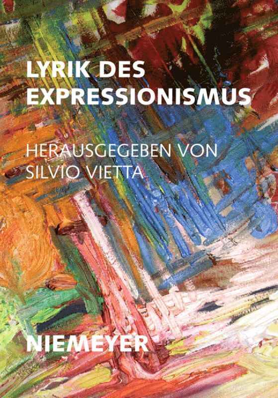 Silvio Vietta - Lyrik des Expressionismus, Häftad
