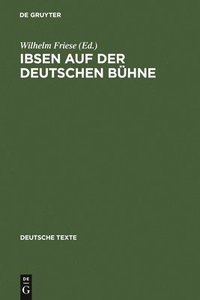 bokomslag Ibsen auf der deutschen Bhne