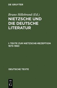 bokomslag Texte Zur Nietzsche-Rezeption 1873-1963