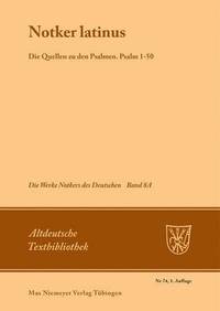 bokomslag Notker Latinus. Die Quellen zu den Psalmen