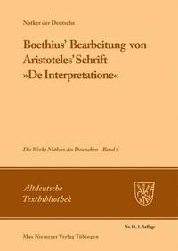 bokomslag Boethius' Bearbeitung Von Aristoteles' Schrift De Interpretatione