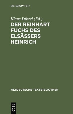 Der Reinhart Fuchs des Elsssers Heinrich 1