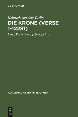 bokomslag Die Krone (Verse 1-12281)