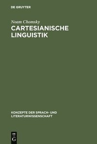 bokomslag Cartesianische Linguistik