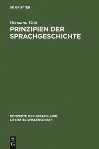 bokomslag Prinzipien Der Sprachgeschichte