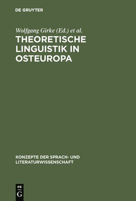 bokomslag Theoretische Linguistik in Osteuropa