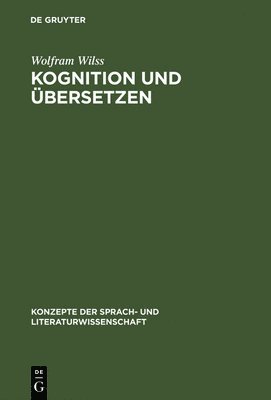 bokomslag Kognition Und bersetzen