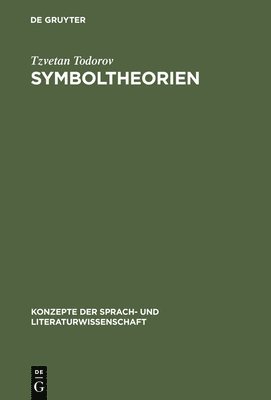 Tzvetan Todorov - Symboltheorien, Inbunden