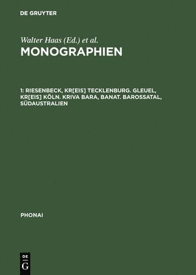 Wolfgang Bethge, Georg Heike, Emilija Grubačic, Peter Paul - Monographien, 1, Riesenbeck, Kr[eis] Tecklenburg. Gleuel, Kr[eis] Köln. Kriva Bara, Banat. Barossatal, Südaustralien, Inbunden