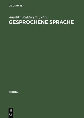 bokomslag Gesprochene Sprache