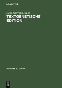 bokomslag Textgenetische Edition