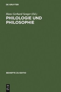 bokomslag Philologie und Philosophie