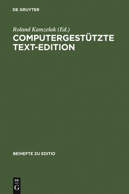 Computergesttzte Text-Edition 1