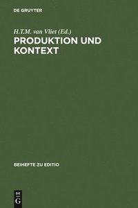 bokomslag Produktion und Kontext