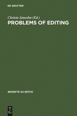 Problems of Editing 1