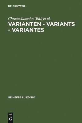 Christa Jansohn, Bodo Plachta - Varianten - Variants - Variantes, Häftad