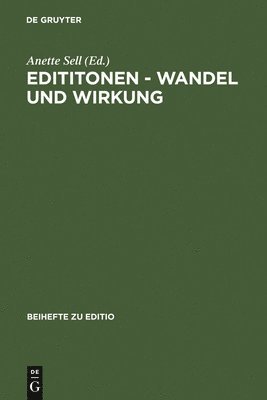 Anette Sell - Edititonen - Wandel und Wirkung, Inbunden