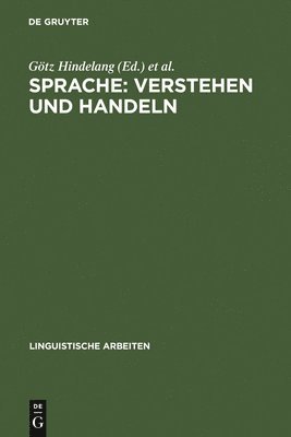 Götz Hindelang, Werner Zillig, Linguistisches Kolloquium - Sprache, Inbunden