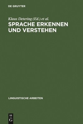 bokomslag Sprache erkennen und verstehen