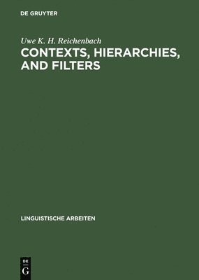 bokomslag Contexts, hierarchies, and filters