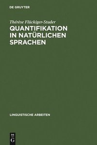 bokomslag Quantifikation in natürlichen Sprachen