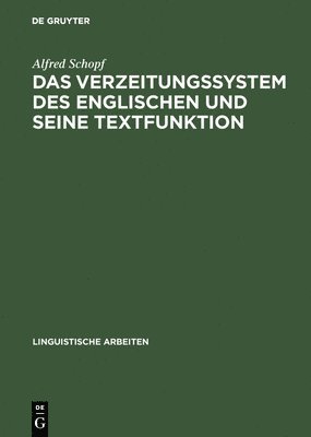 bokomslag Das Verzeitungssystem des Englischen und seine Textfunktion