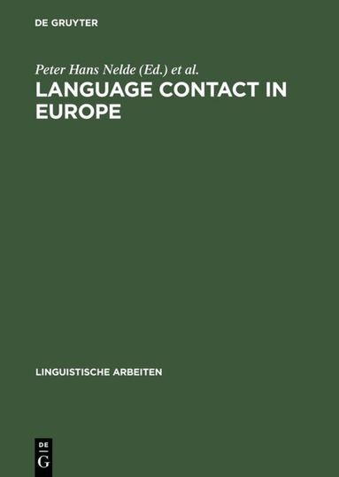 Peter Hans Nelde, Per Sture Ureland, Tokyo> / Working Group <12> International Congress of Linguists <13, 1982, Tokyo> International Congress of Linguists <13, 1982 - Language contact in Europe, Inbunden
