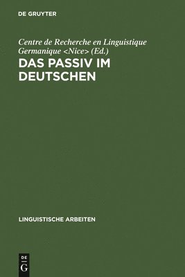 bokomslag Das Passiv im Deutschen