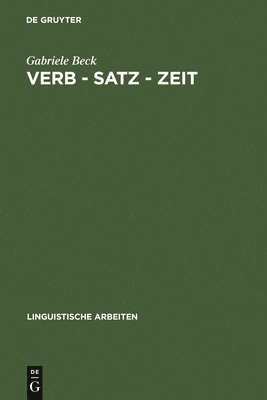 bokomslag Verb - Satz - Zeit