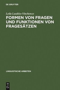 bokomslag Formen von Fragen und Funktionen von Fragesätzen