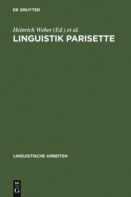 bokomslag Linguistik Parisette