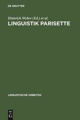 bokomslag Linguistik Parisette
